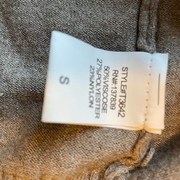 DEBUT Cozy Long Open Cardigan Sweater Pockets Women's Tan Beige Brown S - Picture 5 of 13